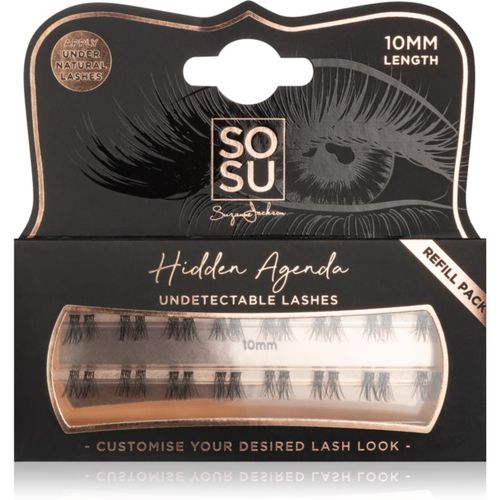 Hidden Agenda Undetectable Lashes ciglia finte monociuffo senza nodo 10 mm - SOSU Cosmetics - Modalova