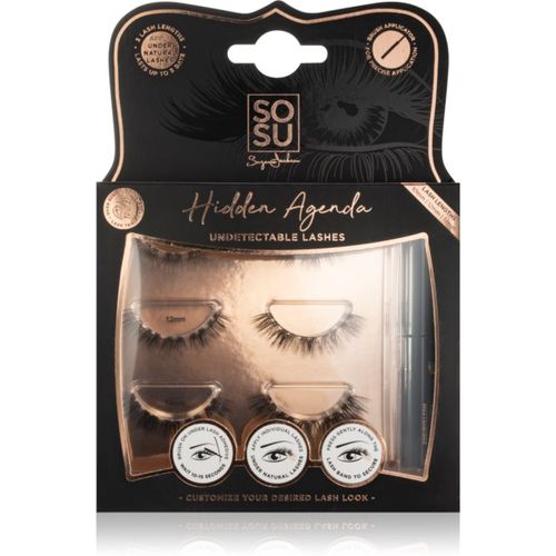 Hidden Agenda Undetectable Lashes set para pestañas - SOSU Cosmetics - Modalova