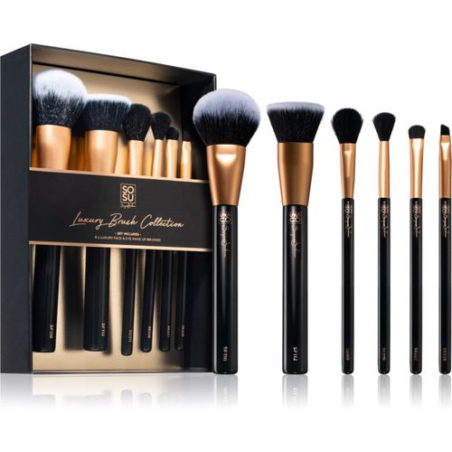 Luxury Collection Pinselset Black Handle 6 St - SOSU Cosmetics - Modalova