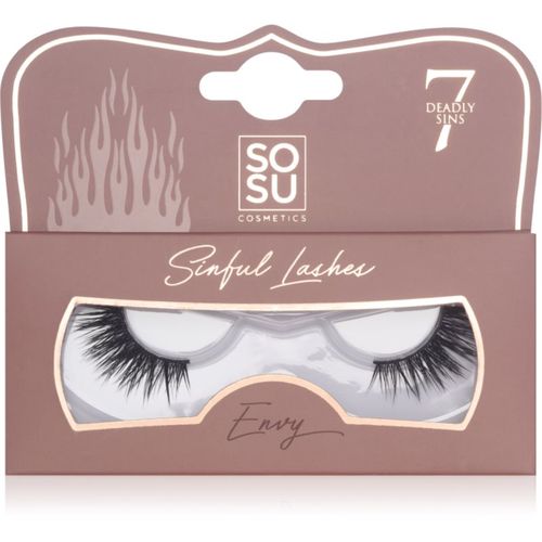Deadly Sins Lashes pestañas postizas Envy 1 ud - SOSU Cosmetics - Modalova