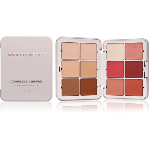 Complete Canvas Complexion Palette paleta multiusos para el rostro tono Light 26.4 g - SOSU Cosmetics - Modalova