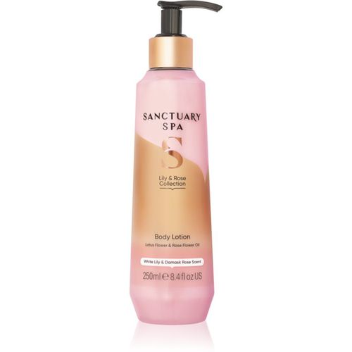 Lily & Rose feuchtigkeitsspendende Bodylotion für trockene Haut 250 ml - Sanctuary Spa - Modalova