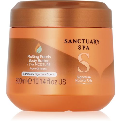 Signature Natural Oils nährende Body-Butter mit Bambus Butter 300 ml - Sanctuary Spa - Modalova