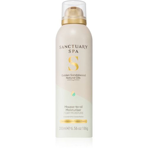 Golden Sandalwood feuchtigkeitsspendender Schaum mit nahrhaften Effekt 200 ml - Sanctuary Spa - Modalova