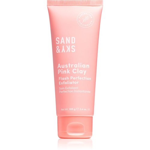 Australian Pink Clay Flash Perfection Exfoliator exfoliante limpiador para cerrar los poros y matificar la piel 100 ml - Sand & Sky - Modalova