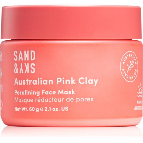 Australian Pink Clay Porefining Face Mask Detox-Maske vergrößerte Poren 60 g - Sand & Sky - Modalova