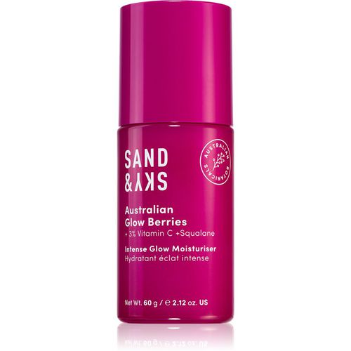 Australian Glow Berries Intense Glow Moisturiser loción hidratante para iluminar la piel 60 g - Sand & Sky - Modalova