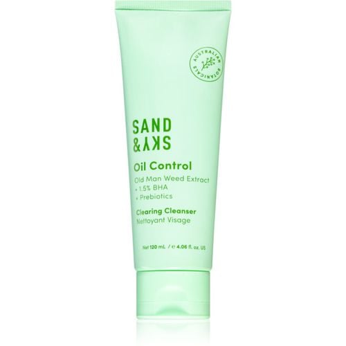 Oil Control Clearing Cleanser gel detergente rinfrescante per pelli grasse e problematiche 120 ml - Sand & Sky - Modalova