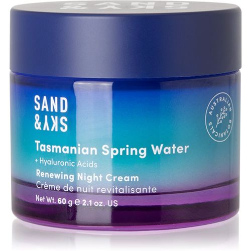 Tasmanian Spring Water Renewing Night Cream crema de noche reparadora 60 g - Sand & Sky - Modalova