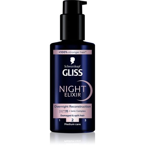 Gliss Night Elixir elixir sin aclarado para las puntas abiertas 100 ml - Schwarzkopf - Modalova