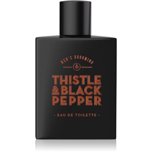 Thistle & Black Pepper Eau de Toilette para hombre 100 ml - Scottish Fine Soaps - Modalova