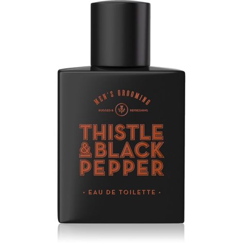 Thistle & Black Pepper Eau de Toilette para hombre 50 ml - Scottish Fine Soaps - Modalova