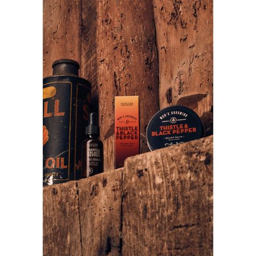 Thistle & Black Pepper aceite para barba 30 ml - Scottish Fine Soaps - Modalova