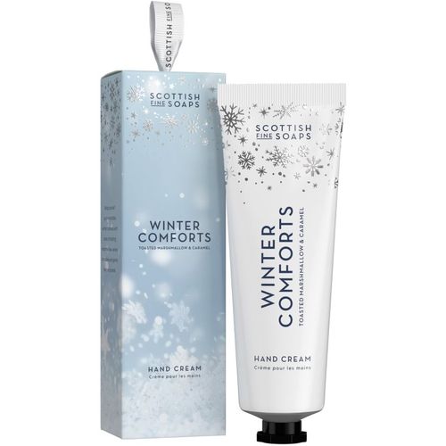 Winter Comforts crema de manos en caja fragancias Toasted Marshmallow & Caramel 75 ml - Scottish Fine Soaps - Modalova