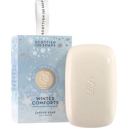 Winter Comforts jabón sólido fragancias Toasted Marshmallow & Caramel 150 g - Scottish Fine Soaps - Modalova