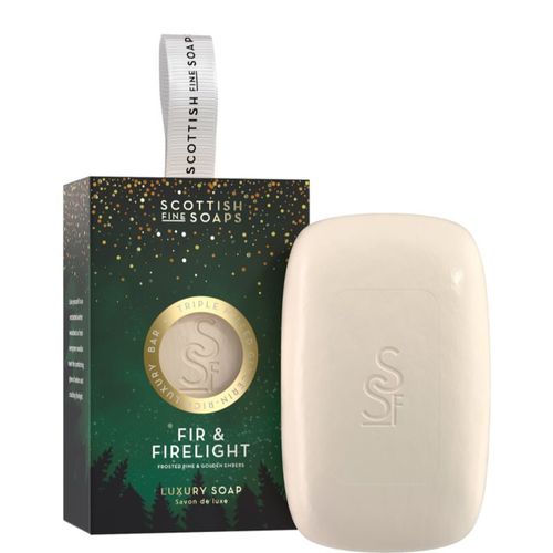 Fir & Firelight jabón sólido en caja 150 g - Scottish Fine Soaps - Modalova
