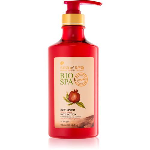 Bio Spa Pomegranate crema per doccia e bagno con minerali del Mar Morto con profumazione Pomegranate 780 ml - Sea of Spa - Modalova