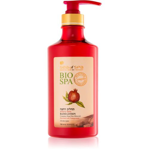 Bio Spa Pomegranate Dusch- und Badecreme mit Mineralien aus dem Toten Meer mit Duft Pomegranate 780 ml - Sea of Spa - Modalova