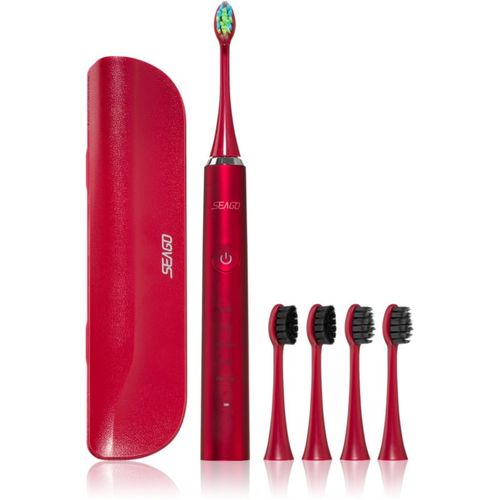Sonic Toothbrush SG-972 S5 cepillo de dientes eléctrico Red 1 ud - Seago - Modalova