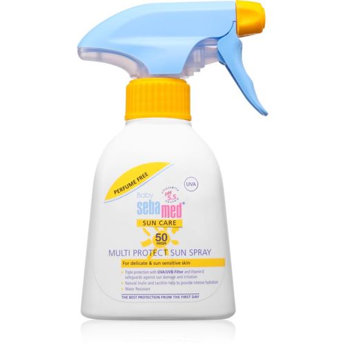 Sun Care Multi Protect Sun Spray crema bronceadora sin perfume SPF 50 pro 200 ml - Sebamed - Modalova