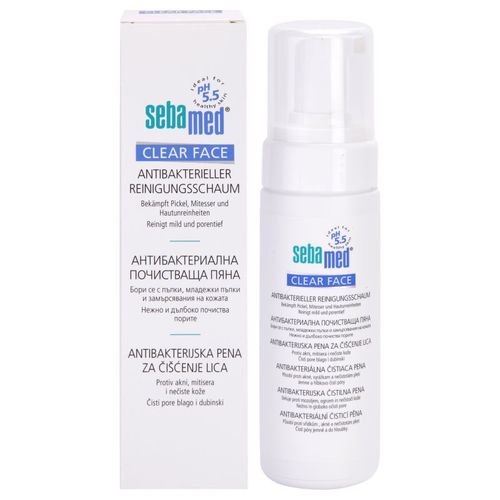 Clear Face Antibacterial Cleansing Foam espuma limpiadora 150 ml - Sebamed - Modalova