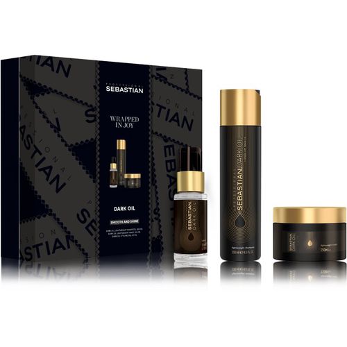 Dark Oil Geschenkset für glänzendes und geschmeidiges Haar - Sebastian Professional - Modalova