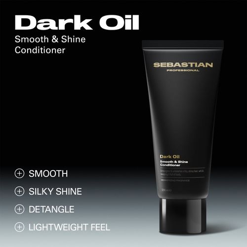 Dark Oil Set set para dar brillo y suavidad al cabello - Sebastian Professional - Modalova