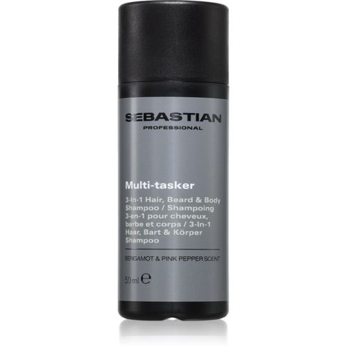 SEB MAN The Multi-tasker champú para cabello, barba y cuerpo 50 ml - Sebastian Professional - Modalova