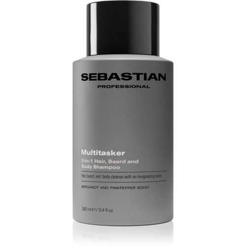 SEB MAN The Multi-tasker champú para cabello, barba y cuerpo 280 ml - Sebastian Professional - Modalova