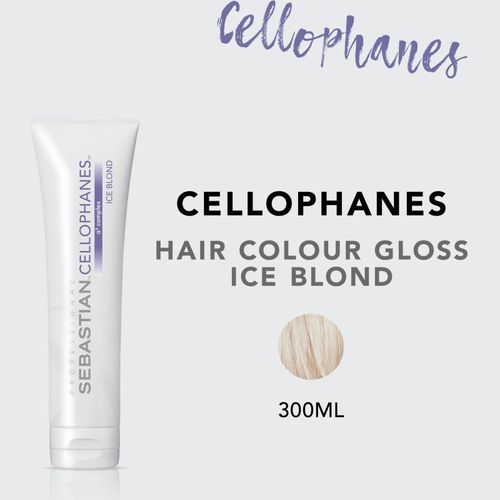 Cellophanes Mascarilla para devolver el brillo al cabello teñido tono Ice Blond 300 ml - Sebastian Professional - Modalova