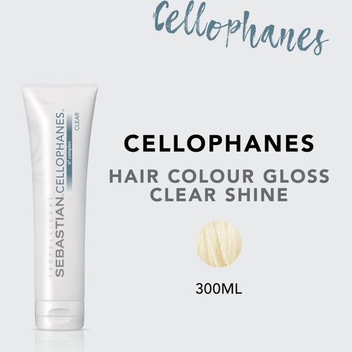 Cellophanes Mascarilla para devolver el brillo al cabello teñido tono Clear 300 ml - Sebastian Professional - Modalova