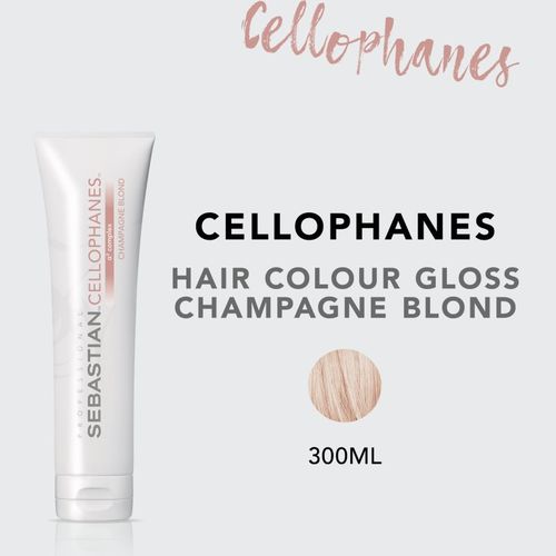 Cellophanes Mascarilla para devolver el brillo al cabello teñido tono Rose Blond 300 ml - Sebastian Professional - Modalova