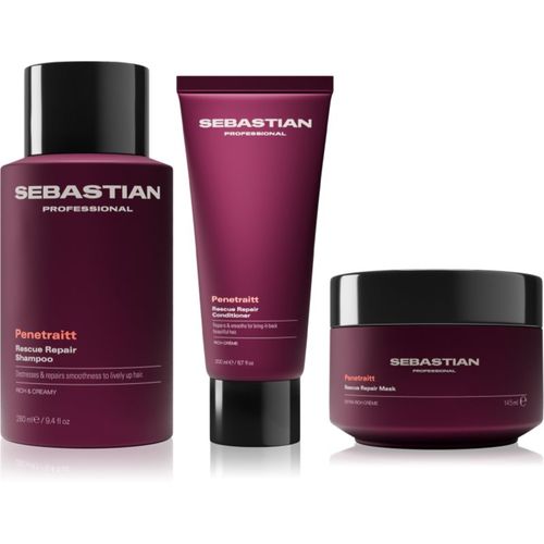 Penetraitt Bundle set para cabello dañado, químicamente tratado - Sebastian Professional - Modalova