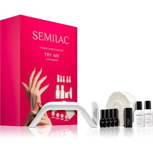 UV Hybrid Try Me kit per la manicure perfetta - Semilac - Modalova