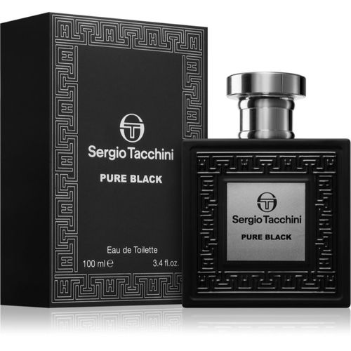 Pure Black Eau de Toilette para hombre 100 ml - Sergio Tacchini - Modalova