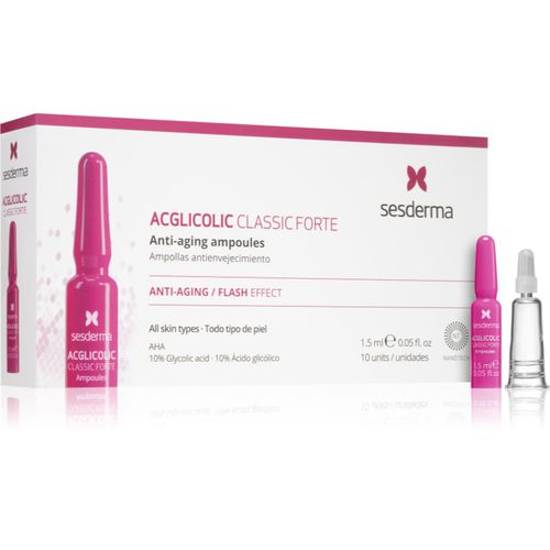 Acglicolic Classic Forte Facial sérum hidratante antiarrugas con AHA ácidos 10 x 1.5 ml - Sesderma - Modalova