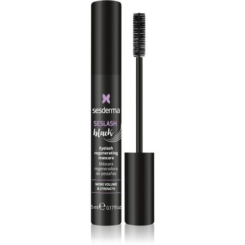 Seslash mascara per ciglia allungate e rigenerate con cheratina colore black 5 ml - Sesderma - Modalova