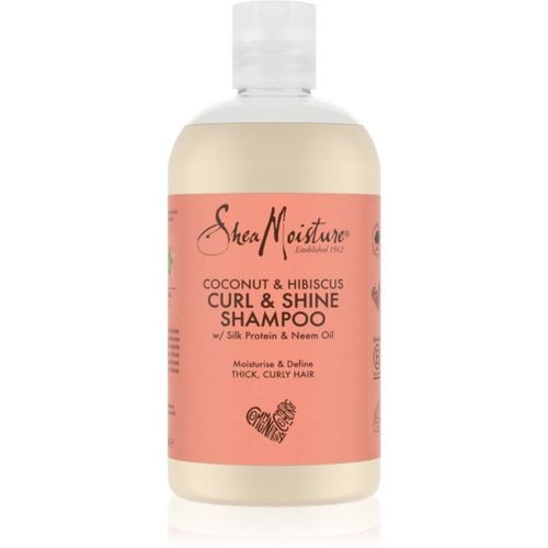 Coconut & Hibiscus champú hidratante para pelo rizado y ondulado 384 ml - Shea Moisture - Modalova