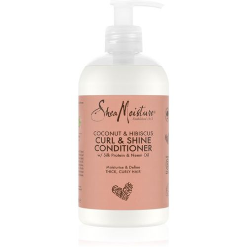 Coconut & Hibiscus Curl & Shine balsamo per capelli mossi e ricci 384 ml - Shea Moisture - Modalova