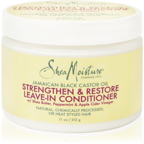 Jamaican Black Castor Oil Strengthen & Restore balsamo senza risciacquo per capelli ricci 431 ml - Shea Moisture - Modalova