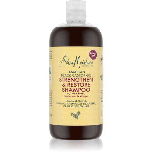 Jamaican Black Castor Oil Strengthen & Restore shampoo rinforzante e rivitalizzante 473 ml - Shea Moisture - Modalova
