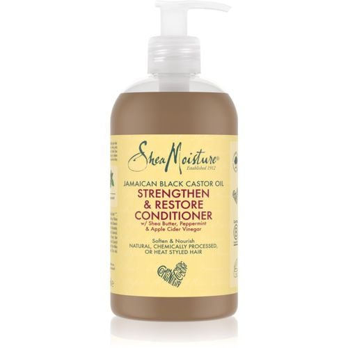 Jamaican Black Castor Oil Strengthen & Restore acondicionador revitalizante y fortalecedor para cabello maltratado y cuero cabelludo 384 - Shea Moisture - Modalova