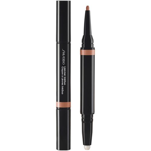 LipLiner InkDuo barra de labios y lápiz delineador para labios con bálsamo tono 02 Beige 1.1 g - Shiseido - Modalova