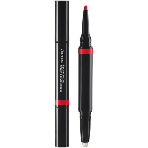 LipLiner InkDuo barra de labios y lápiz delineador para labios con bálsamo tono 08 True Red 1.1 g - Shiseido - Modalova