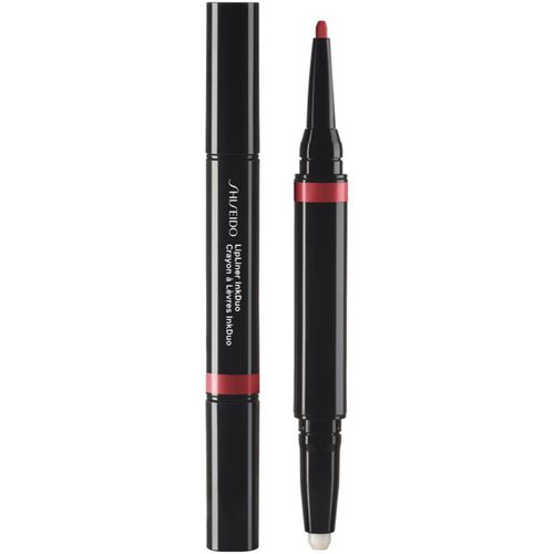 LipLiner InkDuo barra de labios y lápiz delineador para labios con bálsamo tono 09 Scarlet 1.1 g - Shiseido - Modalova