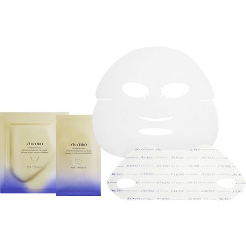 Vital Perfection Liftdefine Radiance Face Mask mascarilla facial reafirmante de lujo para mujer 6x2 ud - Shiseido - Modalova