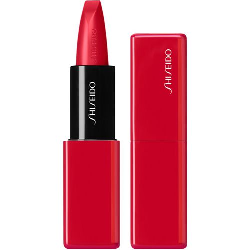 Makeup Technosatin gel lipstick barra de labios efecto seda tono 416 Red Shift 4 g - Shiseido - Modalova