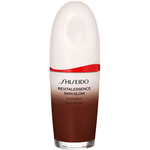 Revitalessence Skin Glow Foundation maquillaje ligero con efecto iluminador SPF 30 tono Mahogany 30 ml - Shiseido - Modalova