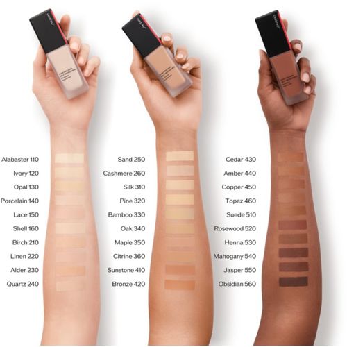 Synchro Skin Self-Refreshing Foundation Advanced maquillaje de larga duración SPF 30 tono 450 Copper 30 ml - Shiseido - Modalova