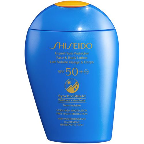 Sun Care Expert Sun Protector Face & Body Lotion latte abbronzante per viso e corpo SPF 50+ 150 ml - Shiseido - Modalova